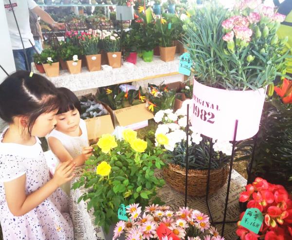 成都“green life鲜花市集”
